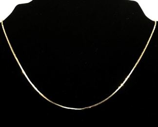 14k Box Chain
