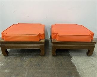 Vintage Wooden Stacking Stools