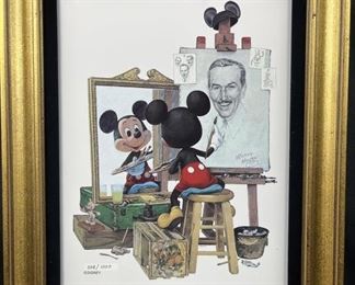 Walt Disney Mickey Mouse Self Portrait 508/1000