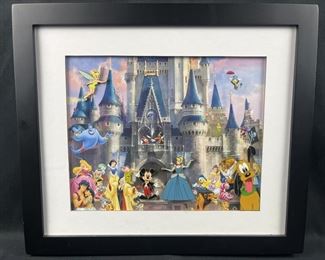 Disney World Photo w/ 4 Pins