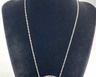 925 Silver Leaf Necklace