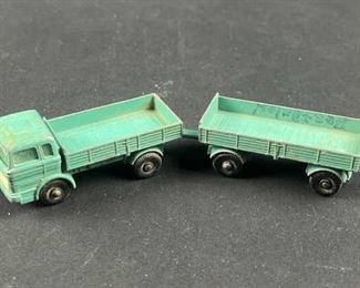 Lesney Mercedes Truck and Trailer