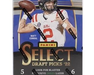 2022 Panini Select Draft Picks Football Blaster