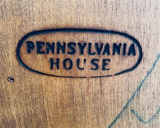 Pennsylvania House drop leaf dining table and 6 chairs