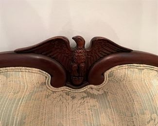 Carving on Sofa/Couch