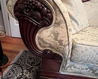 Carving on Sofa/Couch