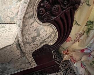 Carving on Sofa/Couch