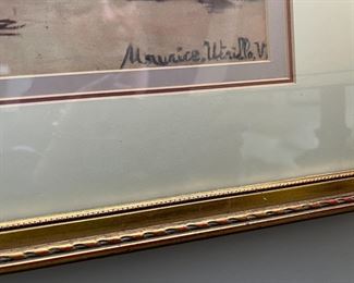 11. Maurice Utrillo – People in Town 