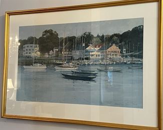 43. Christopher Blossom – Boats, Water, Buildings (S N)