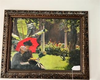 54. 2 Women, Red Umbrella