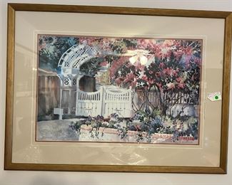 84. White Lattice Gate