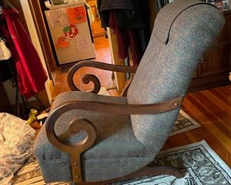 Antique rocker in pristine condition
