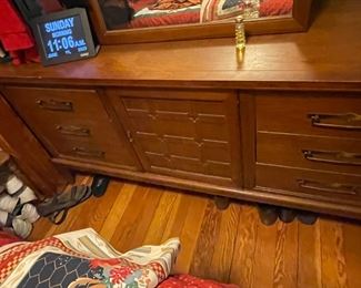 MCM DRESSER WITH MIRROR