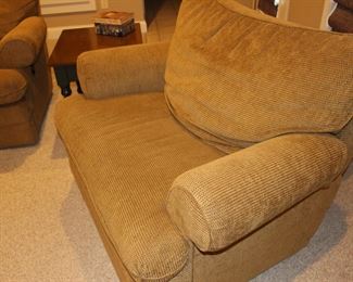 Rec room furniture - oversized recliner