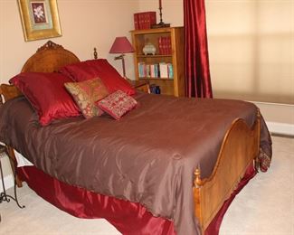 Another full size bed - antique with very nice mattress in bedroom 2