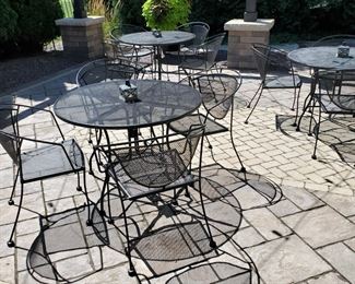 Patio furniture - multiple wrought iron sets available