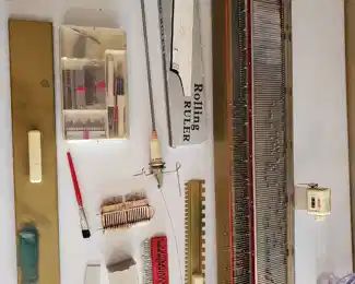 More knitting machine parts