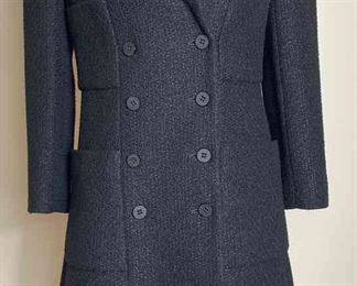 CHANEL 01A Double Breasted Long Jacket 