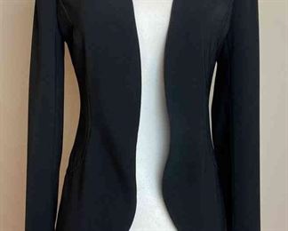 CHANEL 98C Open Front Tuxedo Jacket 