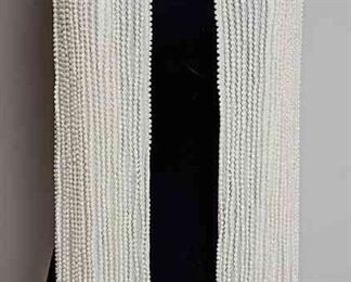 CHANEL Beaded Scarf