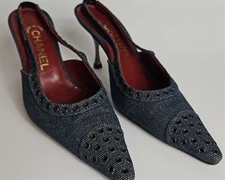 CHANEL Slingback Mules