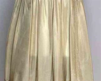 Donna Karan Collection Champagne Silk Dress