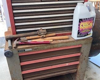 Tool chest Full of tools 