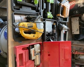 Assortment of hand tools