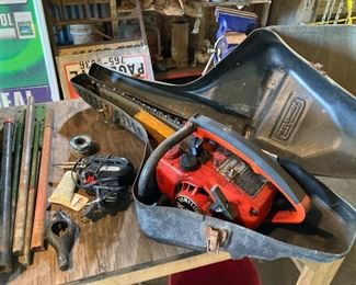 Chainsaws, electric, and gas