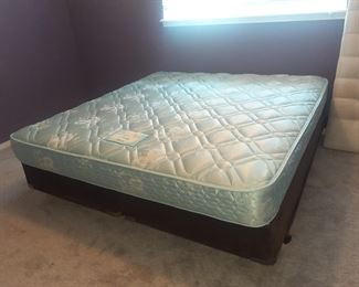 King Mattress, Box Spring, Frame & Headboard
