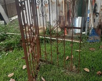 Old Wrought Iron Gate