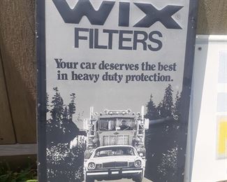 "Wix" Filters sign