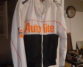 Vintage "Autolite" Racing Windbreaker Jacket.