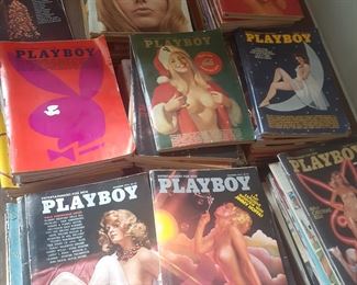 Playboy Magazines Collection from 1968 to 2001