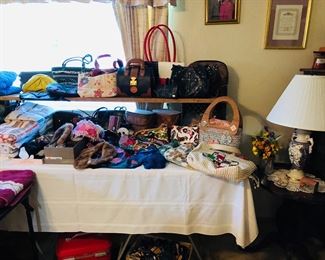 Lots of purses