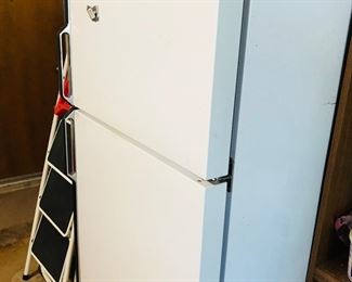 Refrigerator in garage