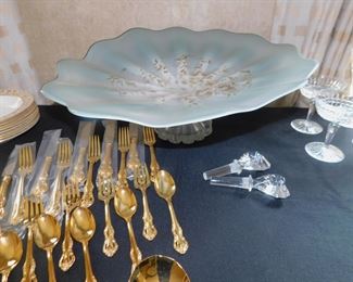 RETRENEU GOLD PLATED FLATWARE