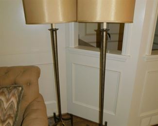 PAIR OF ADAC DECORATOR FLOOR LAMPS