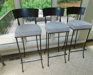 IRON BAR STOOLS