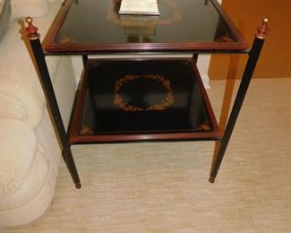 STENCILED DECORATOR TABLE