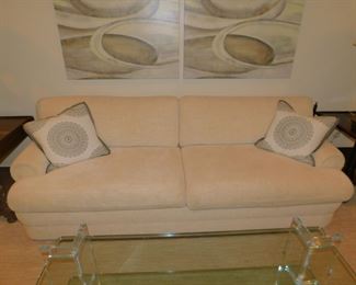 MID CENTURY CUSTOM UPHOLSTERED SOFA BY CENTURY