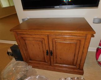 VINTAGE CHESTNUT CONSOLE
