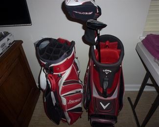 GOLF BAG & CLUBS