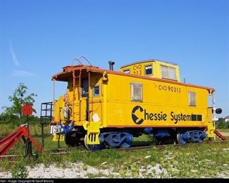 Caboose upon arrival in 2005