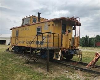 access side of caboose