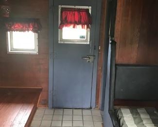 caboose back door