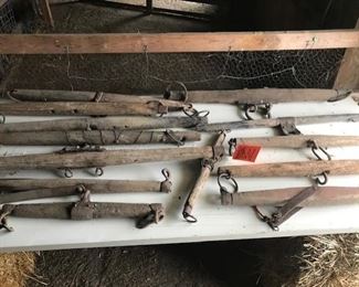 antique yokes 19th/20th century