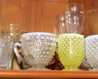 Fenton Hobnail, Uranium Glass