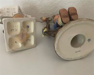 Goebel Hummel - Apple Tree Boy -142, 1950's Hummel -Boy with Newspaper - 184