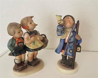 Hummel Hear Ye Hear Ye Figurine - 15/0, Hummel To Market Figurine - 49/0